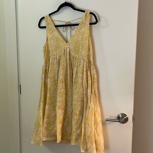 J.Crew floral trapeze dress